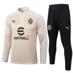 AC Milan 24-25 Half-Zip Jacket Apricot Ink (Player Version) - 图片 8