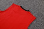 AC Milan Red Spray Ink Vest - 图片 3