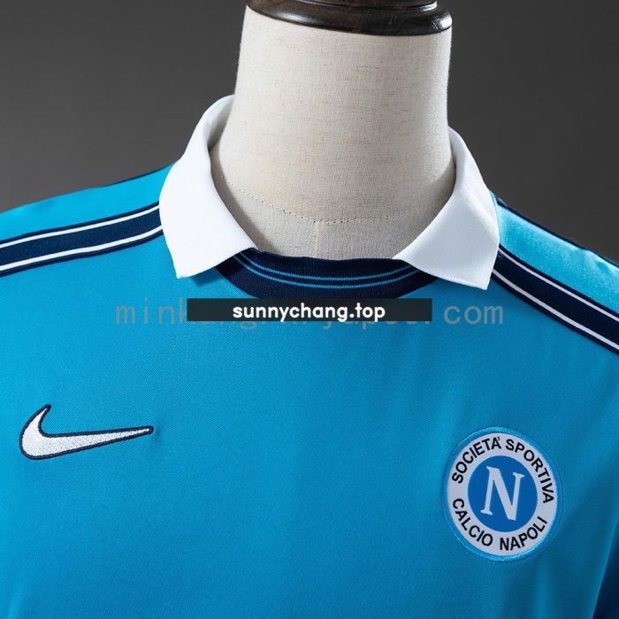 Napoli 1998/1999 Home Retro Jersey - 图片 9