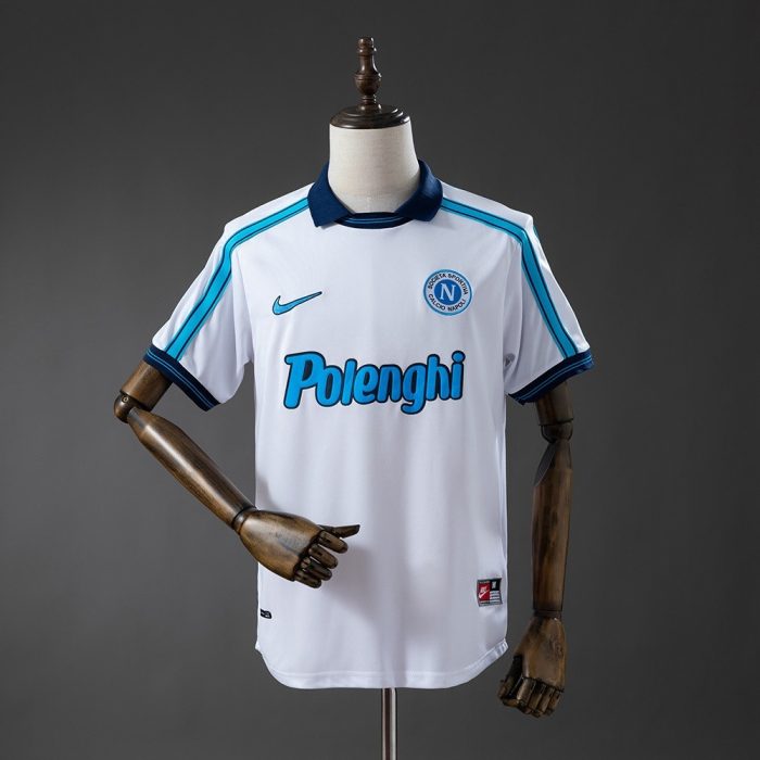 Napoli 1998/1999 Away Retro Jersey - 图片 2