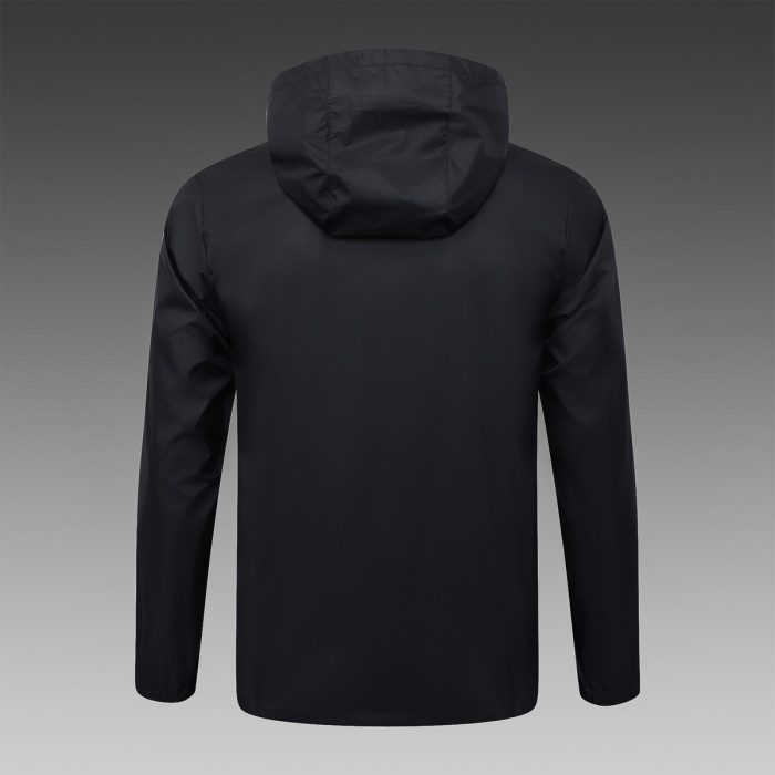 AC Milan Windbreaker Black - 图片 7