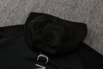 AC Milan 21-22 Black Long Zip Jacket with Hood - 图片 6