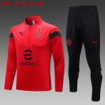 AC Milan 22-23 Red Half-Zip Jacket