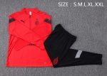 AC Milan 22-23 Red Half-Zip Jacket - 图片 2