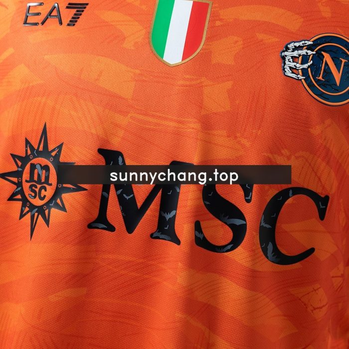 Napoli 25/26 Halloween Orange Jersey - 图片 7