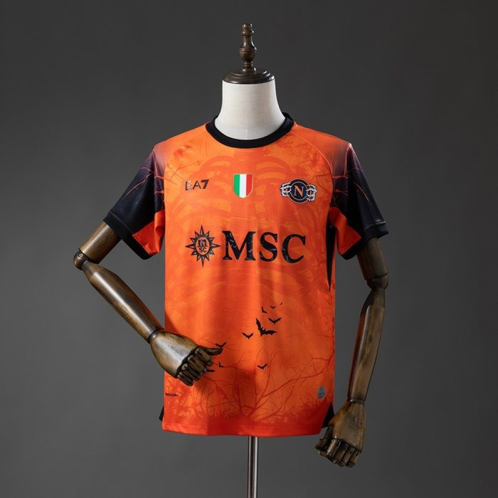 Napoli 25/26 Halloween Orange Jersey - 图片 9