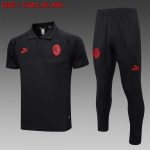 AC Milan 23-24 Polo Black