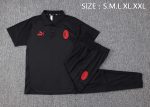 AC Milan 23-24 Polo Black - 图片 2