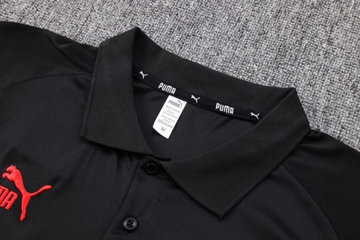 AC Milan 23-24 Polo Black - 图片 6