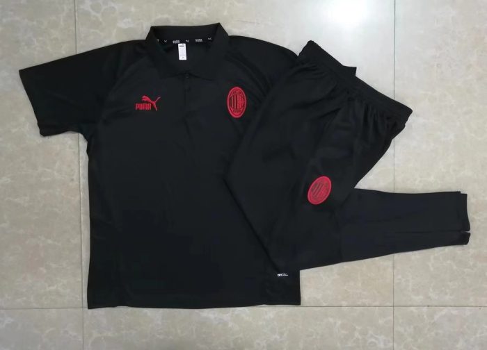 AC Milan 23-24 Polo Black - 图片 9