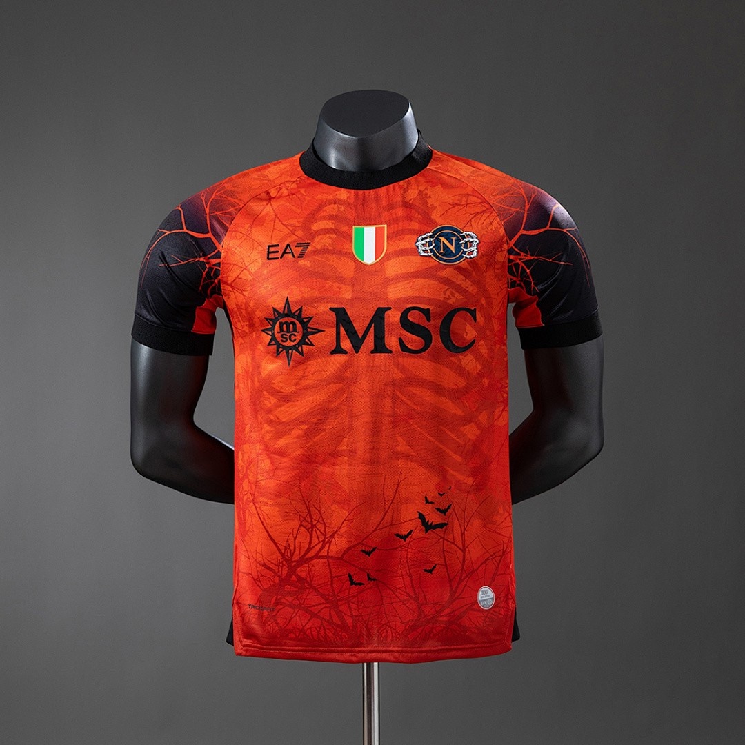 Napoli 25/26 Halloween Orange Player Version Jersey