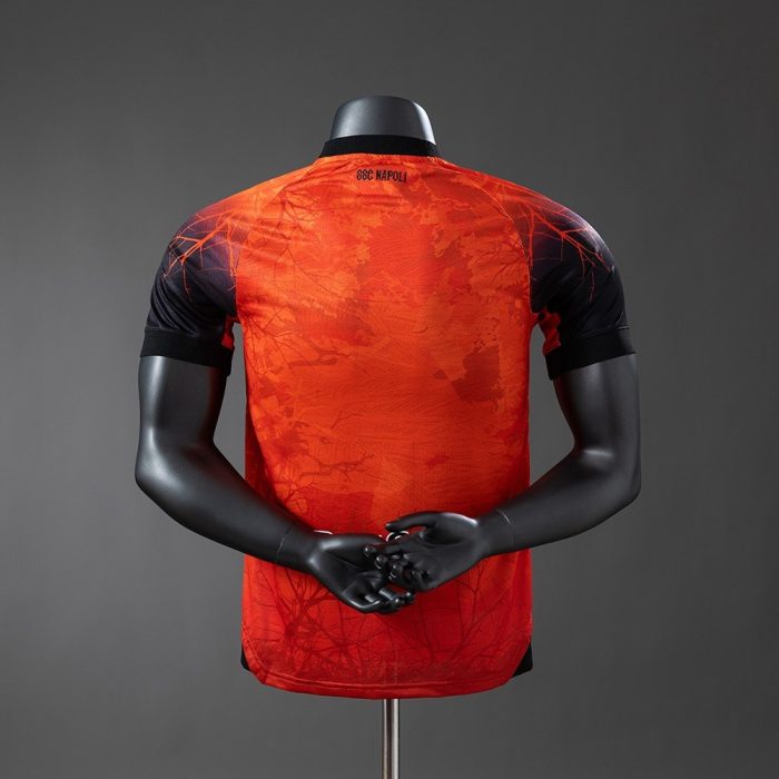 Napoli 25/26 Halloween Orange Player Version Jersey - 图片 3