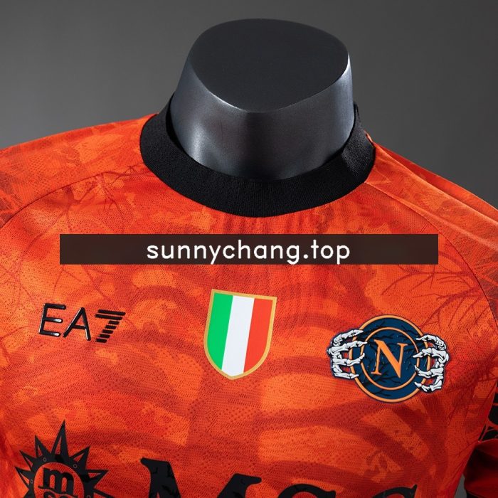 Napoli 25/26 Halloween Orange Player Version Jersey - 图片 9