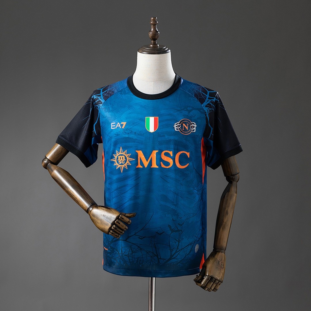 JER-5931_1 Napoli 25/26 Halloween Blue Jersey - 图片 1