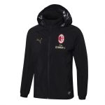 AC Milan 18-19 Black Windbreaker - 图片 8