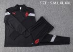 AC Milan 22-23 Black Half-Zip Jacket - 图片 2
