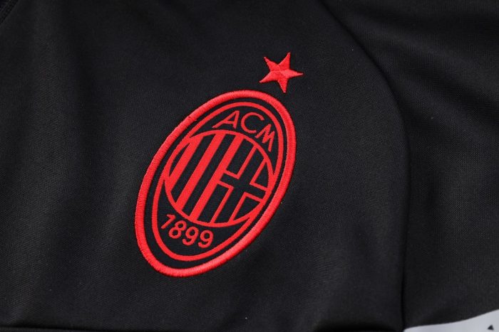 AC Milan 22-23 Black Half-Zip Jacket - 图片 6