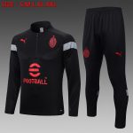 AC Milan 22-23 Black Half-Zip Jacket - 图片 8