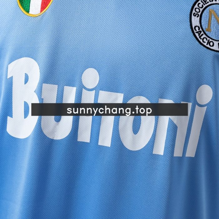Napoli 1986/87 Home Retro Shirt - 图片 5