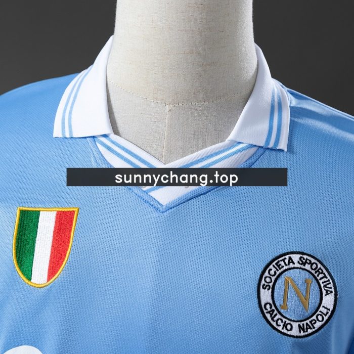 Napoli 1986/87 Home Retro Shirt - 图片 6