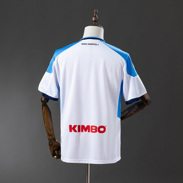 Napoli 2019/2020 Retro White Jersey - 图片 7