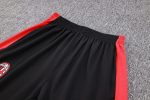 AC Milan 23-24 Half Zip Jacket Black Red - 图片 4