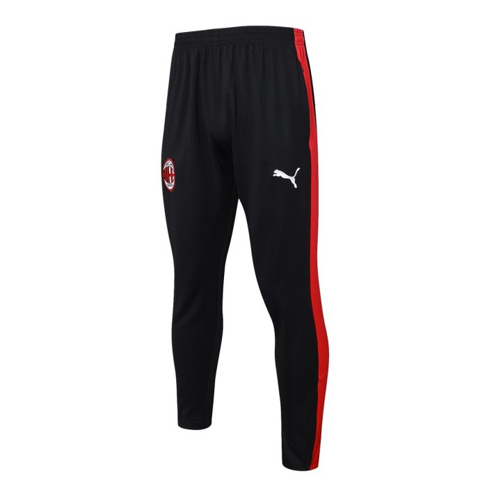 AC Milan 23-24 Half Zip Jacket Black Red - 图片 7