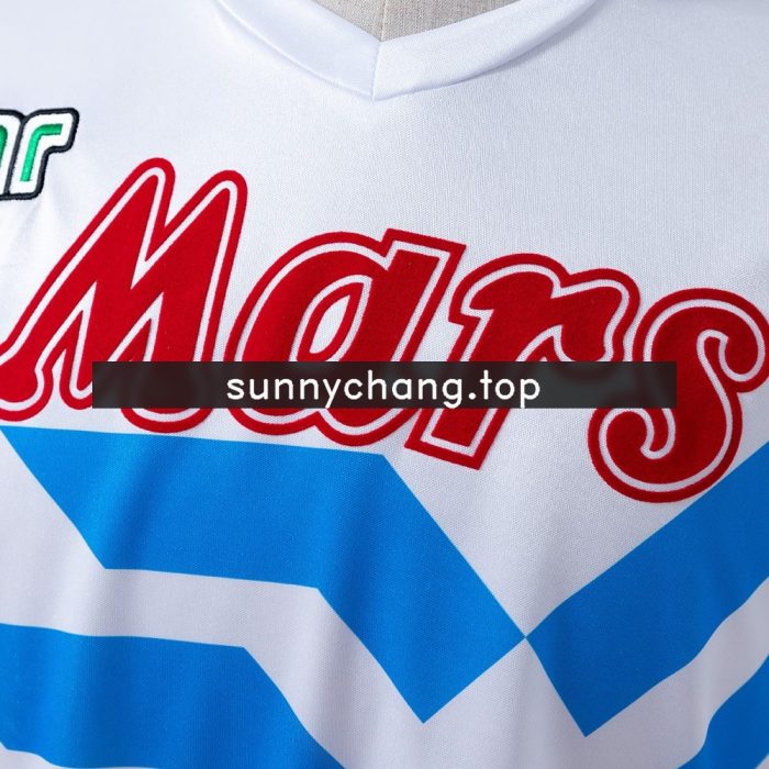 Napoli 88/89 Away Retro Jersey - 图片 4