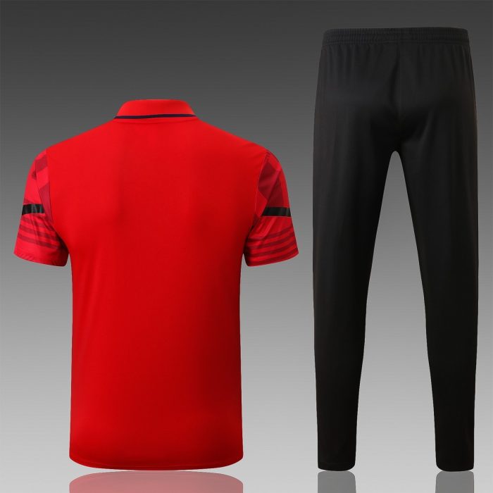 AC Milan 22-23 Red Polo - 图片 2