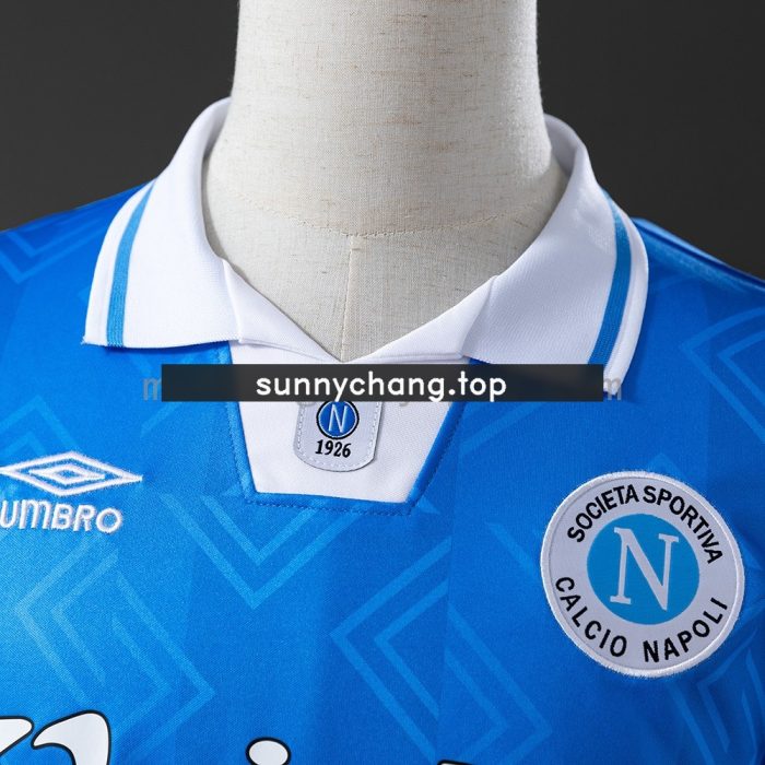Retro Napoli 93/94 Home Jersey - 图片 6