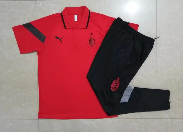 AC Milan 23-24 Red Polo - 图片 9