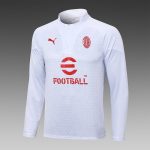 AC Milan 23-24 Half-Zip Jacket White Spray - 图片 9