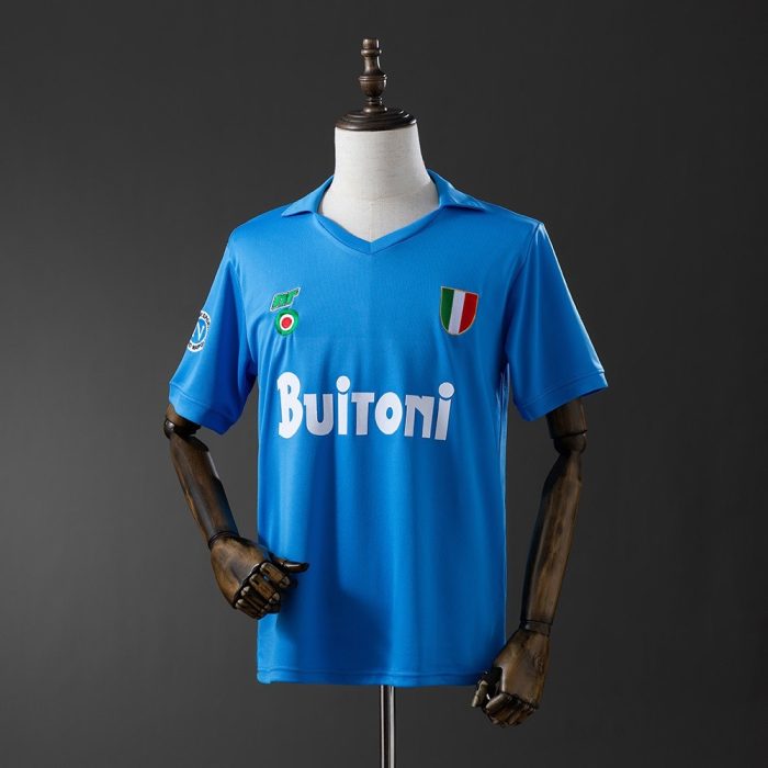 Napoli 1987/88 Home Retro Shirt - 图片 8