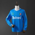 Napoli 87/88 Home Retro Long Sleeve Jersey - 图片 8