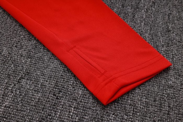 AC Milan 23-24 Red Half-Zip Jacket - 图片 4
