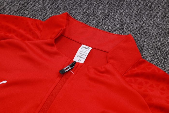 AC Milan 23-24 Red Half-Zip Jacket - 图片 6