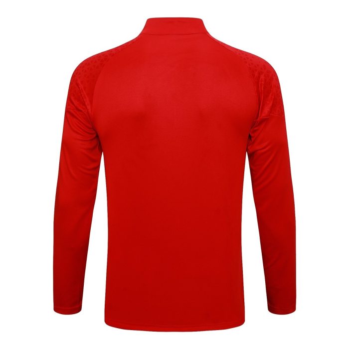 AC Milan 23-24 Red Half-Zip Jacket - 图片 7