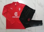 AC Milan 23-24 Red Half-Zip Jacket - 图片 9