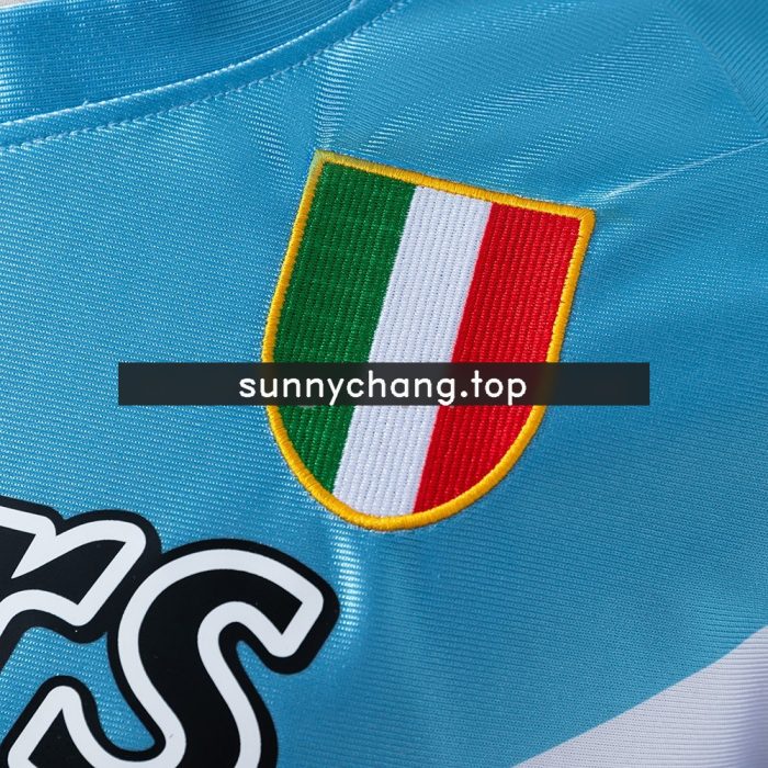 Napoli 1990-1991 Home Retro Jersey - 图片 4