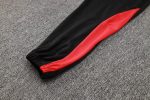 AC Milan 23-24 Windbreaker Black with Red - 图片 3