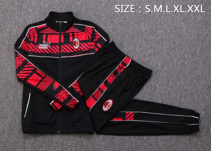 AC Milan 22-23 Black Long Sleeve Training Top - 图片 7