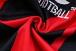 AC Milan Red Full Body Spray Ink Long Zipper Jacket - 图片 3