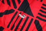 AC Milan Red Full Body Spray Ink Long Zipper Jacket - 图片 4
