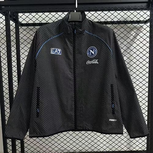 JER-5964_1 25/26 Napoli Black Waterproof Windbreaker - 图片 1