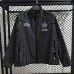 25/26 Napoli Black Waterproof Windbreaker