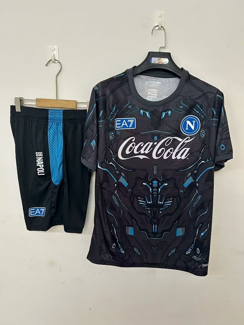 25/26 Napoli Training Jersey Black