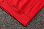 AC Milan 21-22 Red Long Zip Jacket with Hood S-2XL - 图片 5