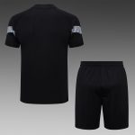 AC Milan 2022-2023 Black Short Sleeve Training Set (with 5-Panel Shorts) - 图片 7