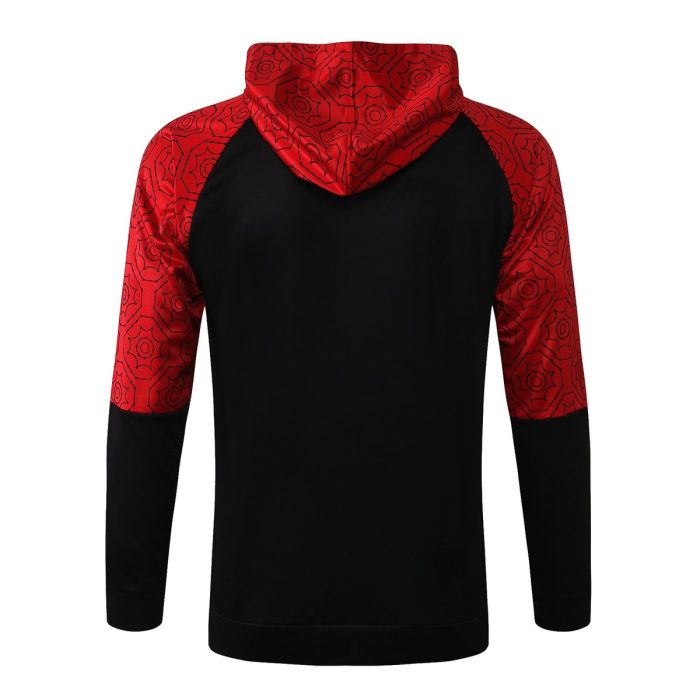 AC Milan 2021 Long Zip Hoodie Black - 图片 8