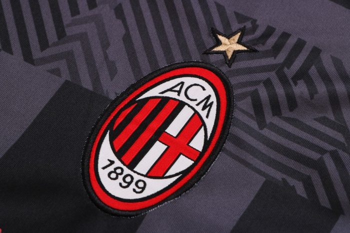 AC Milan 22-23 Grey Short Sleeve Training Suit - 图片 8